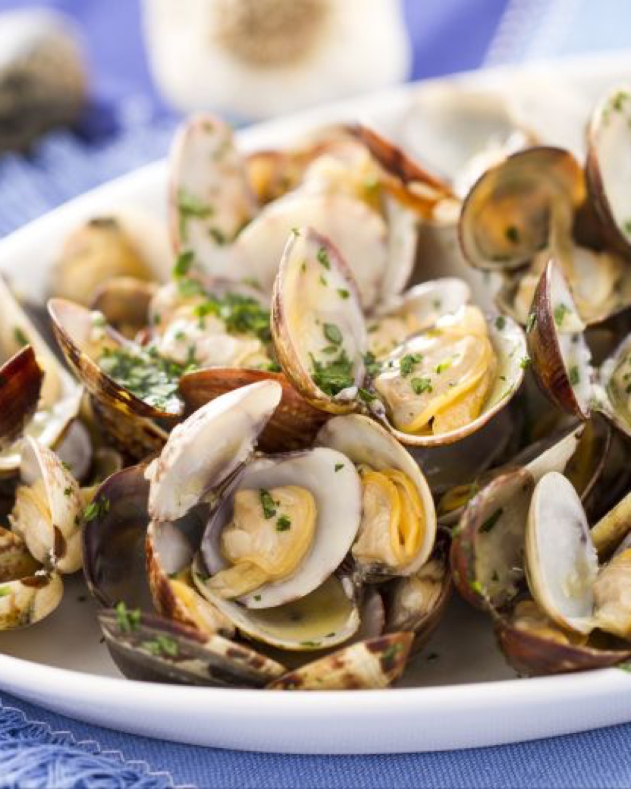 Vongole sautées au piment