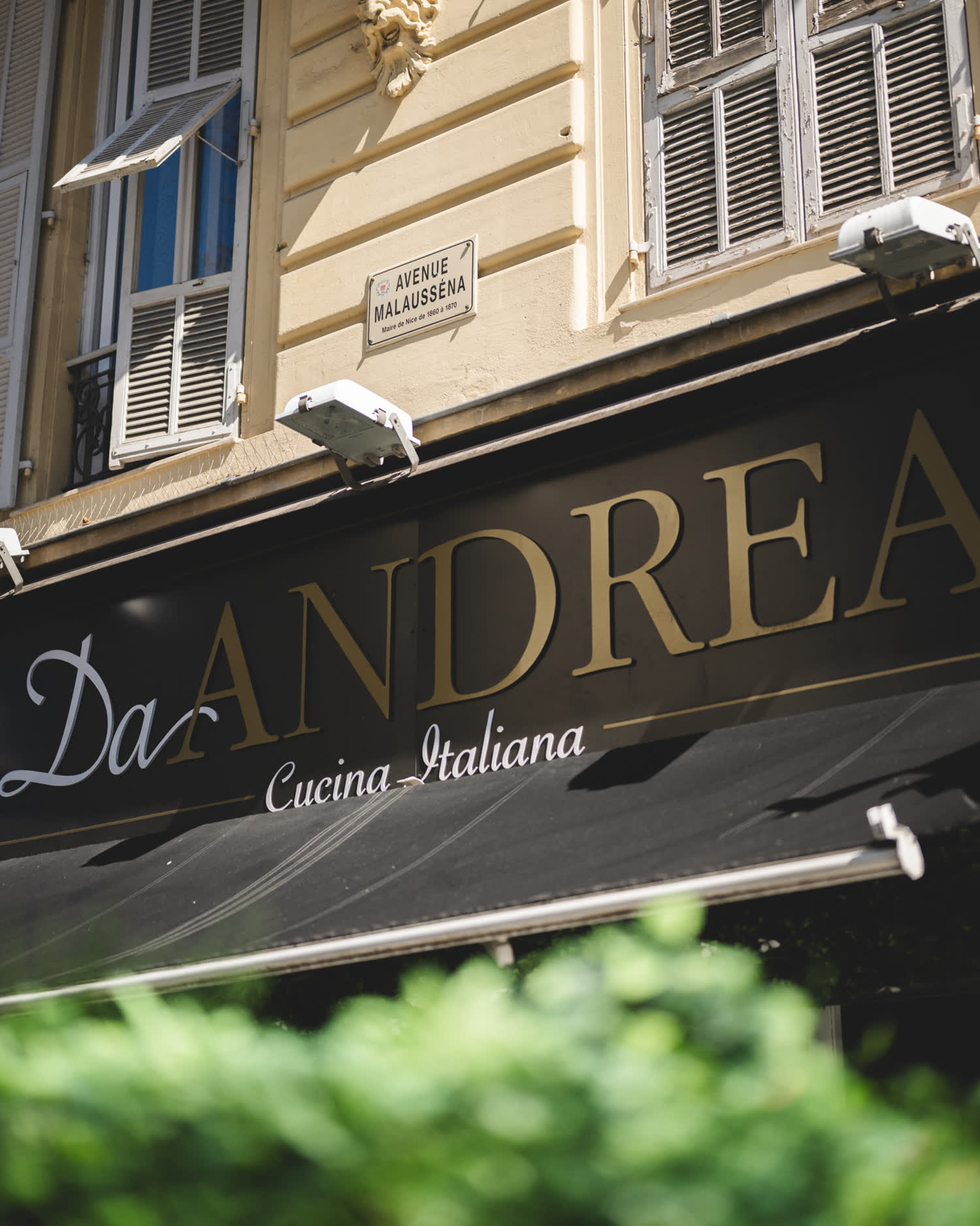 Enseigne Da Andrea